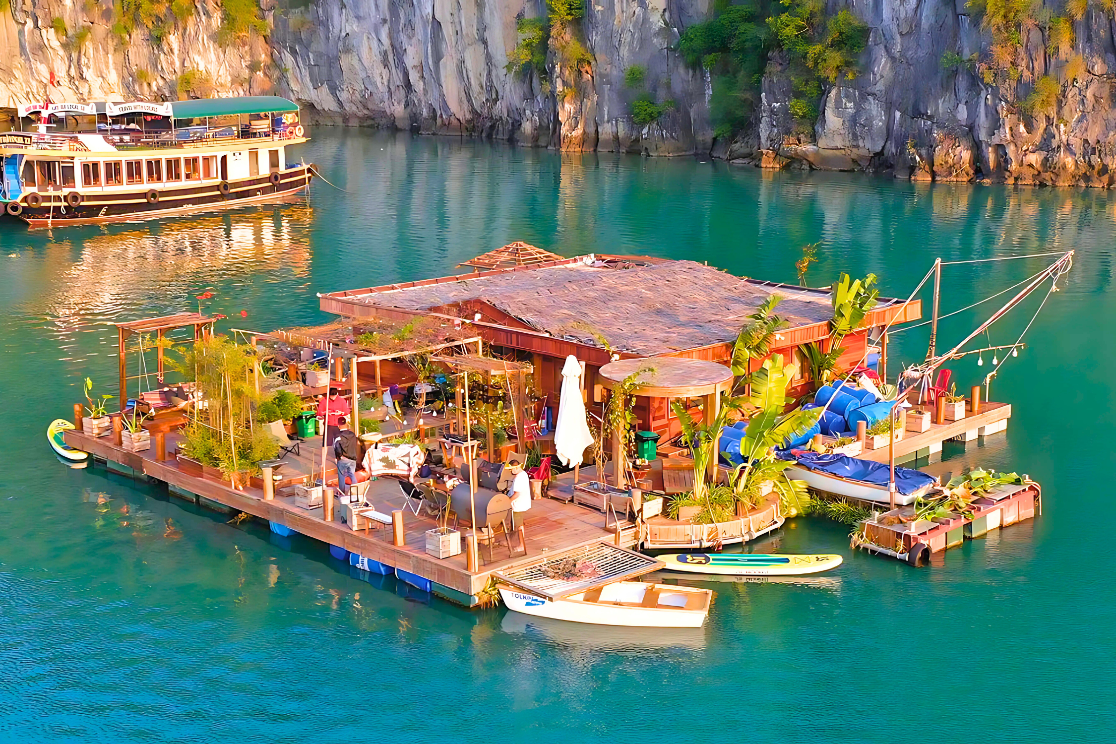 Floating Homestay on Lan Ha Bay