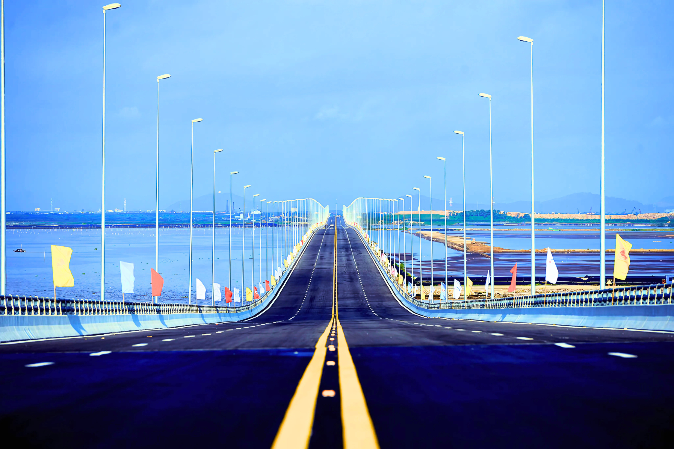 Tan Vu-Lach Huyen Sea bridge - The Longest Sea Bridge in Southeast Asia