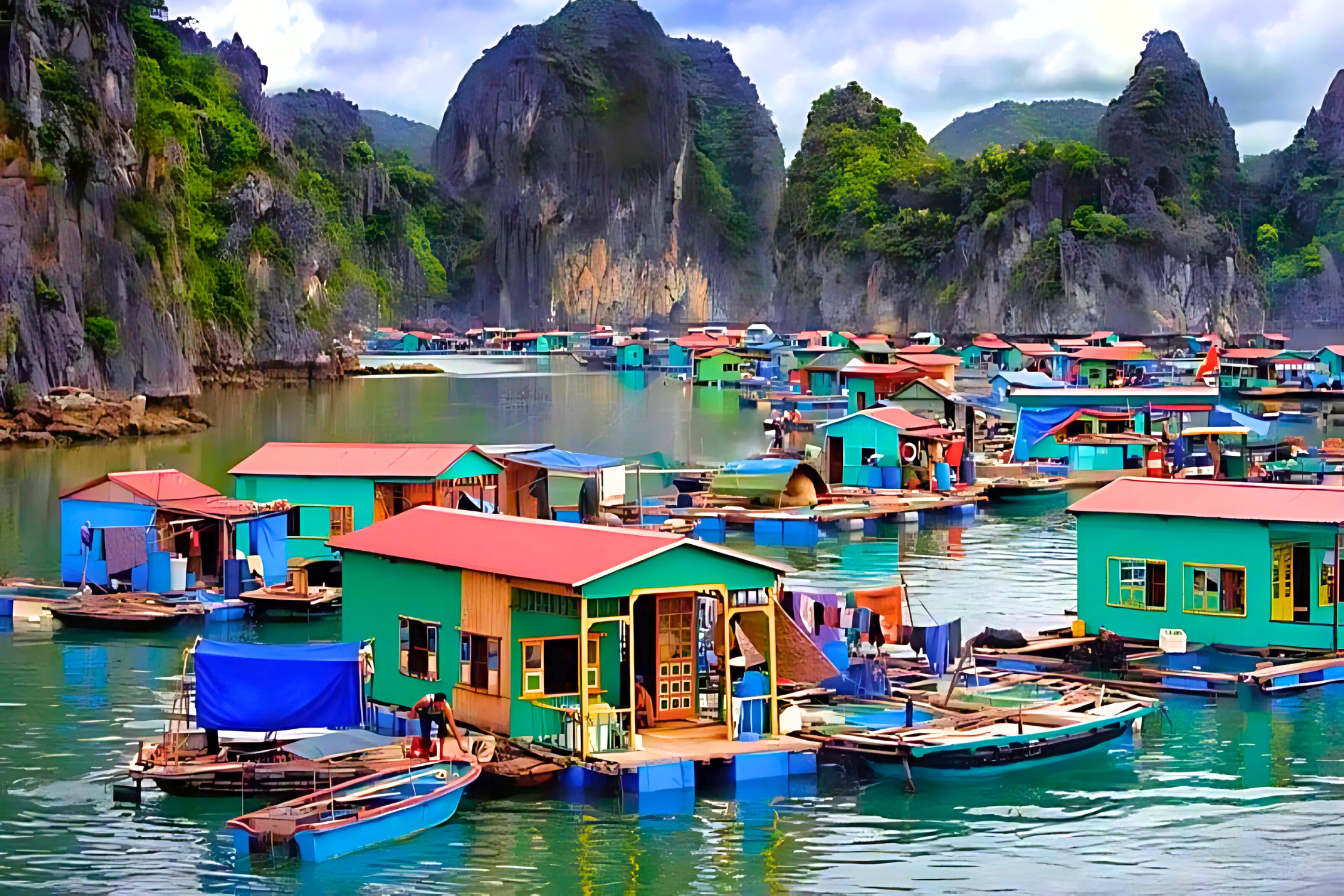 Cai Beo Fishing Village - The oldest fishing village in Vietnam